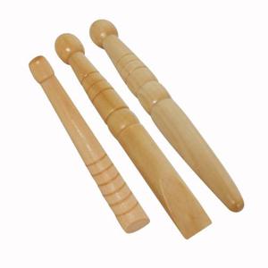 편백나무 괄사 마사지기 전신 발 어깨 마사지기 지압봉