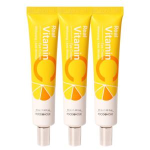 (3개)푸드어홀릭 리얼 비타민C 아이크림 40ml