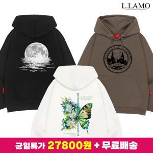 [엘라모] 남녀공용 3H 후드티 27,800원 균일가 모음전