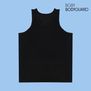 보디가드 남성 조끼런닝 쿨메쉬 블랙 3매