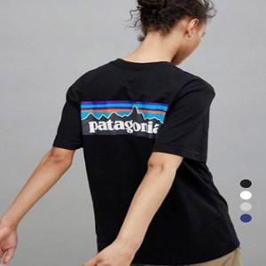 [파타고니아]파타고니아 오가닉 P-6 로고 반팔 티셔츠