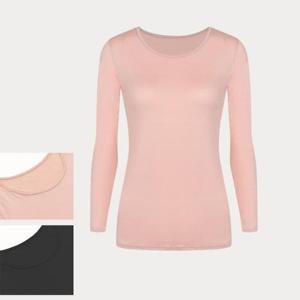 [판도라by비비안]슬림핏 봄 가을 얇은 여성 긴팔 내의 내복 상의