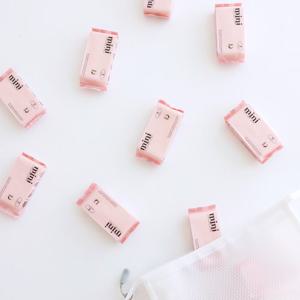 올챌린지 물에 잘 풀리는 미니 포켓 물티슈 7매 10팩