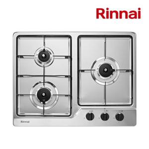 린나이 빌트인 3구 스마트센서 가스쿡탑 RBR-S3603DIJ