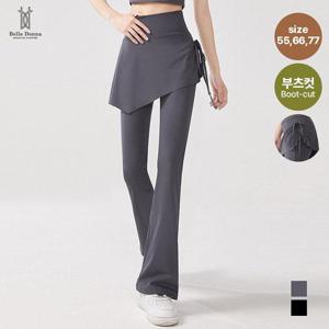 [이삐다]벨라도나 여성 스트링 하이웨스트 치마 부츠컷레깅스 치마바지 요가복 테니스 헬스 BLN25_BP22