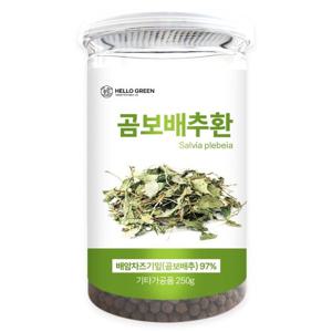 [헬로우그린] 국산 곰보배추환 250g(통) 설견초 배암차즈기