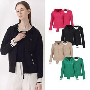 [울시]여성 봄 후드 집업 레이어드 풀오버세트(4color) APWSCD26S63WMX