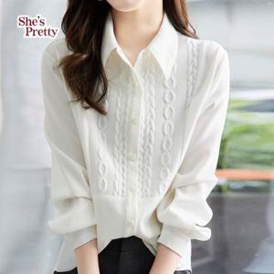 [쉬즈프리티] 리린로프패턴셔츠