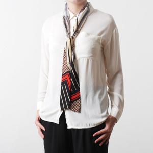 [더로라] 트윌리 스카프 - 믹스매치 S7210