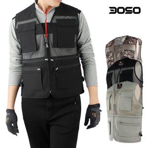 등산복 남성 사계절 작업복 다수납 등산조끼/VSEA