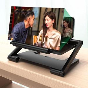 높이조절형 스마트폰확대스크린 휴대폰 거치대 확대경 W8355A7
