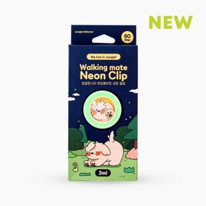 [정글몬스터] 워킹메이트 네온 해충방지 클립