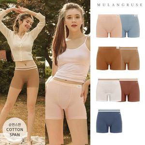 여성 면스판 여드로즈팬티 여성사각속옷 7종 택1