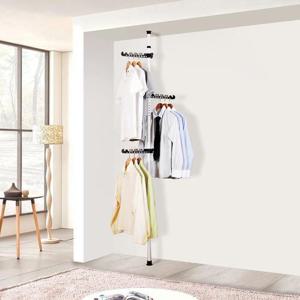 [RG0NO566]고정식 1단 행거 기둥 옷걸이 고정식행거