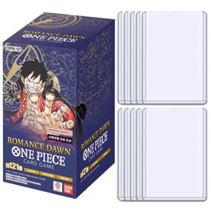 원피스 카드게임 ROMANCE DAWN 박스 탑로더 10개