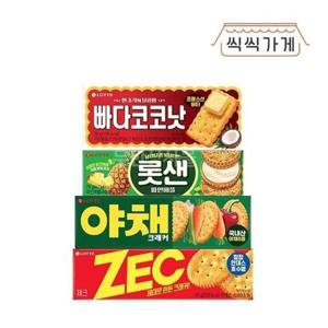 갤러리아_[씩씩가게] 롯데 비스킷 4번들