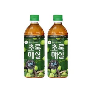 [웅진식품] 초록매실 제로 500ml 24개