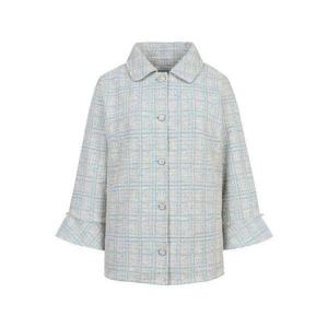 [크로커다일레이디]스탠 카라 트위드 자켓_CLCMJK101