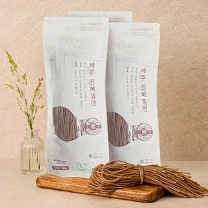 [메밀밭에가시리]제주진 메밀면(메밀면 150g 7봉+소바소스 25g 4개+비빔양념장 50g 3개)