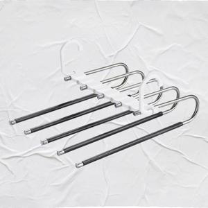 접이식 바지걸이 논슬립 5단 옷걸이 스텐 수납행거