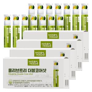 [네츄럴올가] 올리브오일캡슐 올리브트리 더블코어샷 4박스 (박스당 14병)