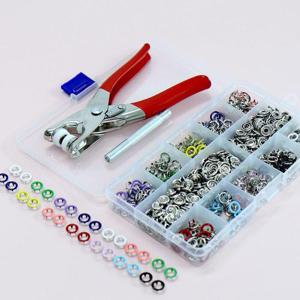 똑딱이단추펀치 똑딱이 단추 펜치 100개 세트