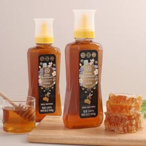 [행복한 농장]로얄 에버허니 야생화꿀 900g(450g x 2병)