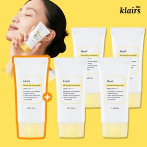 ★초특가★ 클레어스 에어리 0겹 수분 선크림 50g*5개