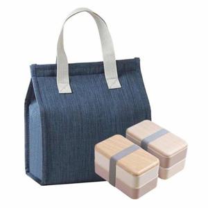 보온가방 보온 도시락가방 네이비 보온도시락가방 손잡이보냉백