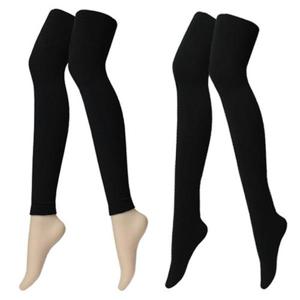 [서울양말]기모스타킹 1+1 고탄력 150데니아 스타킹 겨울스타킹 두꺼운스타킹 검정스타킹