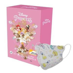 [웅진북센]디즈니 프린세스 2D 마스크 (변색마스크 / 어린이용) 1박스 30매