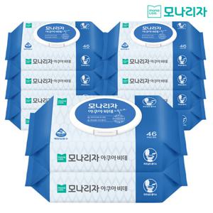 모나리자 아쿠아 비데 물티슈 (46매X10팩)