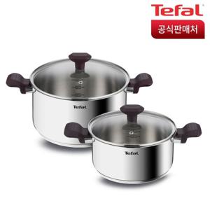 테팔 테이스티쿡 인덕션 냄비 2종(양수20+24)