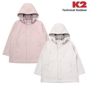 갤러리아_K2 여성 간절기 바람막이 홑겹 3L 긴 기장 자켓 GWU23192