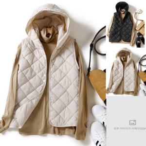 [로라제이] 랑크경량후드조끼 M0389 _ 여성경량패딩