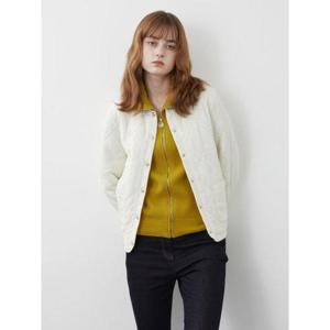 갤러리아_올리비아로렌 퀼팅 라운드 패딩점퍼 VVBKA3W9131