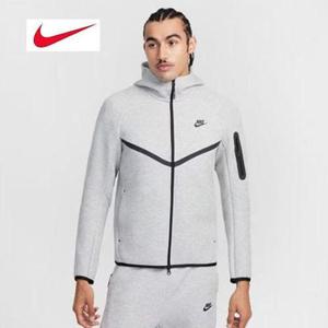 [나이키]테크플리스 풀집 윈드러너 후디 HV0950-063 그레이 국내AS