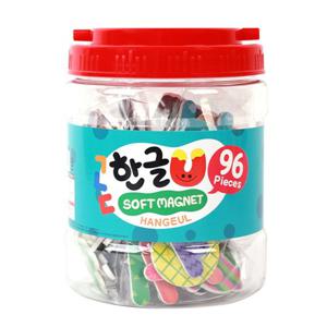 자석나라 소프트 자석글자 놀이통 한글