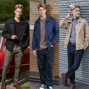 [매장 동일 정품][비버리힐즈폴로클럽] 남성 클래식 코튼 자켓 1종