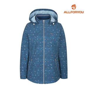[올포유][올포유] 여성 프린트 후드 점퍼 AWJUL7361-904