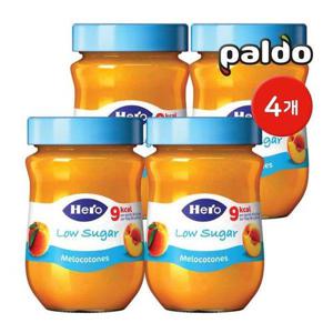 갤러리아_팔도 헤로 저당 복숭아잼 280g 4개 / 과일잼