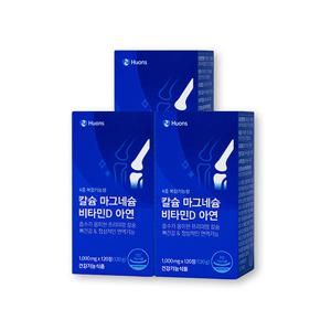 [휴온스N] 칼슘 마그네슘 비타민D 아연 6개월분(360정)