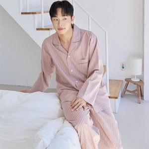 갤러리아_바풀 남성잠옷 순면 잠옷 남성 파자마 세트 CA5M25516