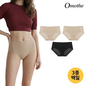 [♥단독특가] 오모떼 컴포트 데일리 소프트 햄팬티 3종 세트/택일