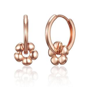 [가이거] 18K GF 플라워 원터치 링 귀걸이 GI8KPEE073