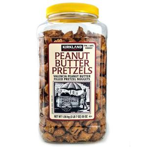 [코스트코] 커클랜드 시그니쳐 피넛버터 프레첼 1.56kg 땅콩과자 맥주안주