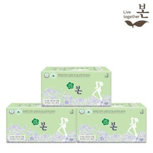 유기농 순면 유기농본 울트라슬림 생리대 대형 28P 3팩