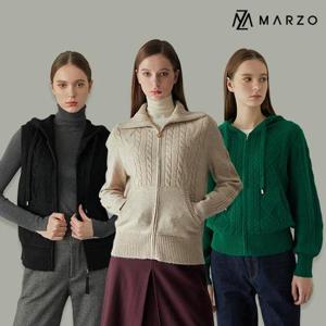 [마르조][1종]다이아 케이블 니트_HBFFD233