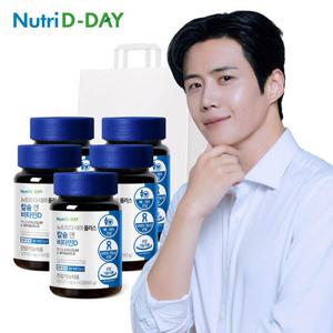 [뉴트리디데이] NEW 플러스 칼슘 앤 비타민D 2개월분 x 5개 (총10개월분) + 쇼핑백