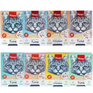 완피 크리미 퓨레 25P x2박스 짜먹는고양이간식